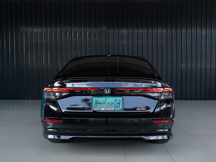 Honda Accord 2025 2.0 e:HEV RS Sedan ไฮบริด ไม่ติดแก๊ส เกียร์อัตโนมัติ ดำ รูปที่ 3