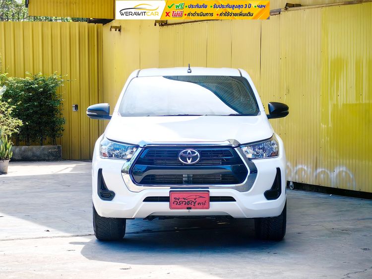 Toyota Hilux Revo 2021 2.4 Z Edition Entry Pickup ดีเซล ไม่ติดแก๊ส เกียร์อัตโนมัติ ขาว รูปที่ 2