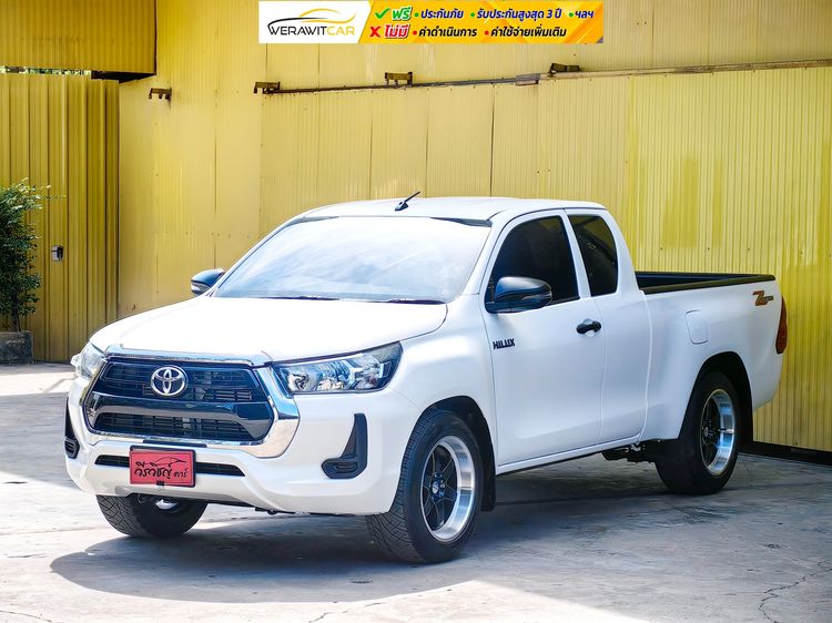 Toyota Hilux Revo 2021 2.4 Z Edition Entry Pickup ดีเซล ไม่ติดแก๊ส เกียร์อัตโนมัติ ขาว รูปที่ 3