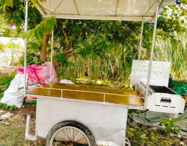 รถเข็นขายของ พร้อมเตาย่างแก๊สอินฟาเรด รูปที่ 6