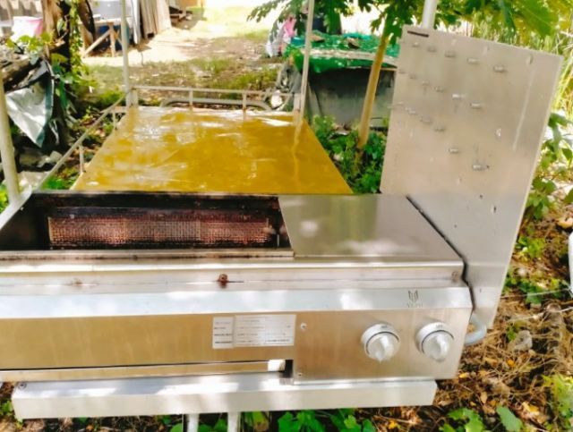 รถเข็นขายของ พร้อมเตาย่างแก๊สอินฟาเรด รูปที่ 2