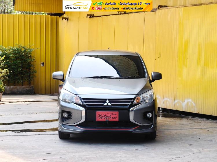 Mitsubishi Attrage 2020 1.2 GLX Sedan เบนซิน ไม่ติดแก๊ส เกียร์อัตโนมัติ บรอนซ์เงิน รูปที่ 3