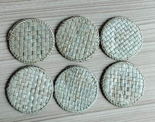 เซตจานรองแก้ว 6 ใบ งานบาหลี ส่งฟรี รูปที่ 6