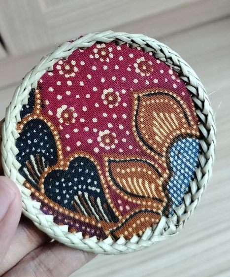 เซตจานรองแก้ว 6 ใบ งานบาหลี ส่งฟรี รูปที่ 7