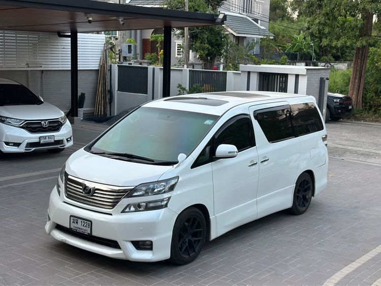 Toyota Vellfire 2012 2.4 Z Van เบนซิน ไม่ติดแก๊ส เกียร์อัตโนมัติ ขาว รูปที่ 3