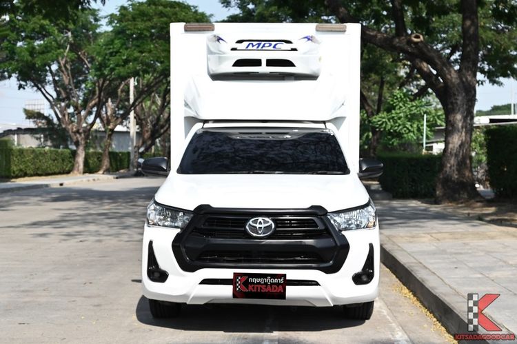 Toyota Hilux Revo 2022 2.4 Entry Pickup ดีเซล ไม่ติดแก๊ส เกียร์อัตโนมัติ ขาว รูปที่ 2