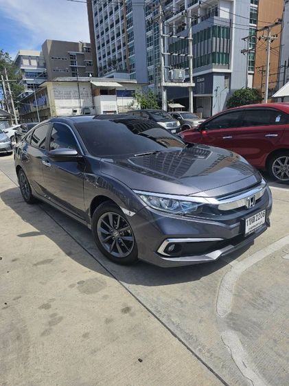 Honda Civic 2020 1.8 EL i-VTEC เบนซิน เกียร์อัตโนมัติ เทา รูปที่ 4