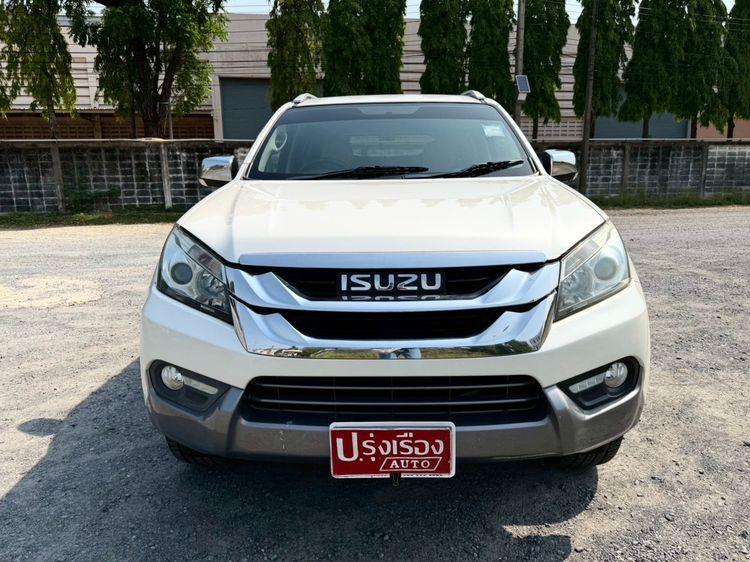 Isuzu MU-X 2014 3.0 4WD Utility-car ดีเซล ไม่ติดแก๊ส เกียร์อัตโนมัติ ขาว รูปที่ 2