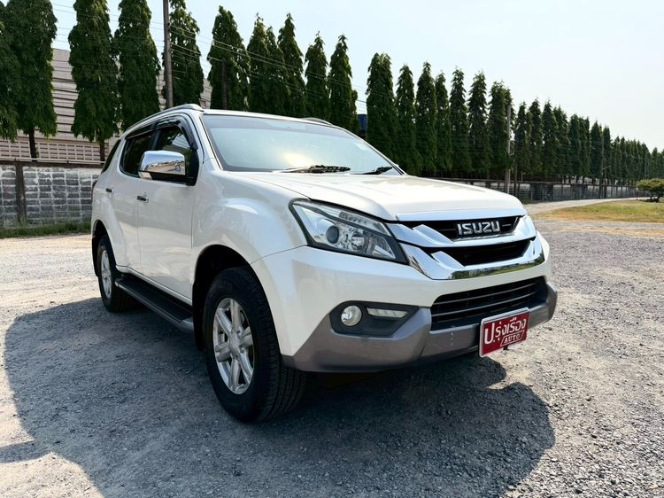 Isuzu MU-X 2014 3.0 4WD Utility-car ดีเซล ไม่ติดแก๊ส เกียร์อัตโนมัติ ขาว รูปที่ 3