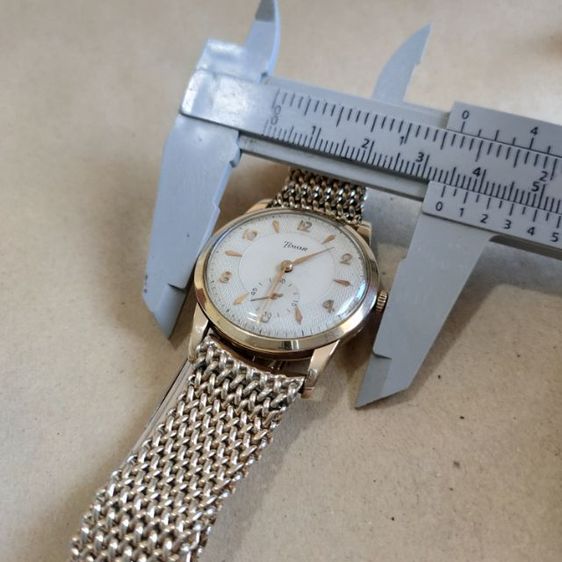 นาฬิกา วินเทจ ตัวเรือน 9CT 9K 375 แบรนด์ Timor swiss made ยุคปี 1960-1970 รูปที่ 17