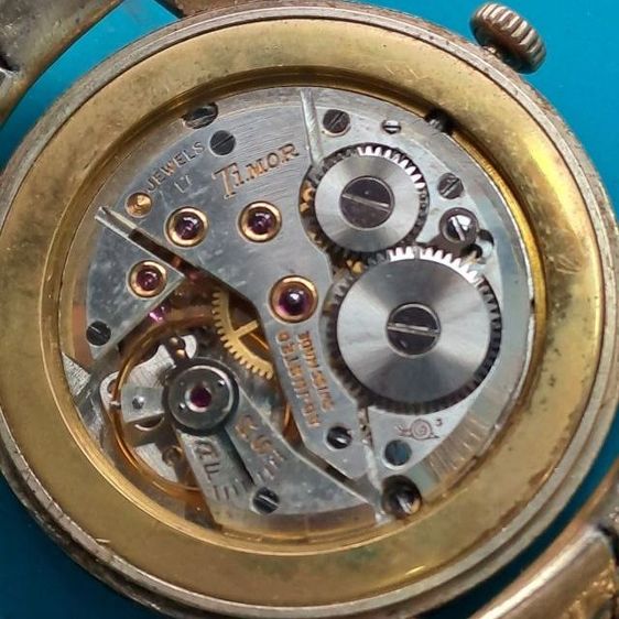 นาฬิกา วินเทจ ตัวเรือน 9CT 9K 375 แบรนด์ Timor swiss made ยุคปี 1960-1970 รูปที่ 8