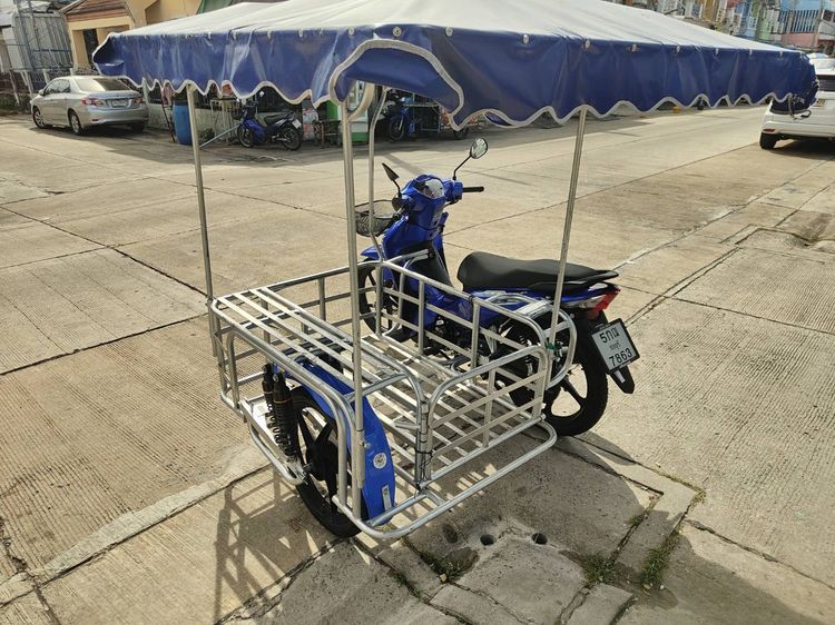 🛵ยังไงก็ขาย WAVE 110i(พร้อมพ่วงข้าง วิ่งน้อย4600โล) ปี 68 เครื่องดี สีสวย สตาร์ทมือ รถบ้านพร้อมใช้งาน เปลี่ยนน้ำมันเครื่องฟรี ส่งฟรี30กิโล รูปที่ 5