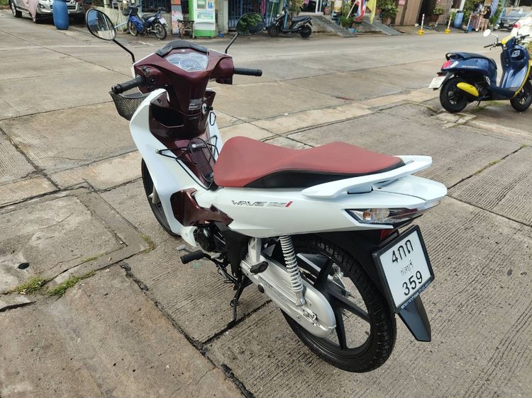 🛵ยังไงก็ขาย WAVE125i ปี 66 เครื่องดี สีสวย สตาร์ทมือ(วิ่งน้อย8000โล) เล่มชุดโอนครบ+เปลี่ยนถ่ายน้ำมันเครื่องฟรี ส่งฟรี30 ก.ม รูปที่ 6