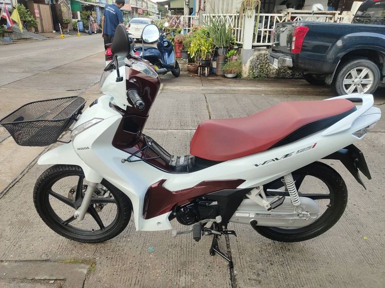 🛵ยังไงก็ขาย WAVE125i ปี 66 เครื่องดี สีสวย สตาร์ทมือ(วิ่งน้อย8000โล) เล่มชุดโอนครบ+เปลี่ยนถ่ายน้ำมันเครื่องฟรี ส่งฟรี30 ก.ม