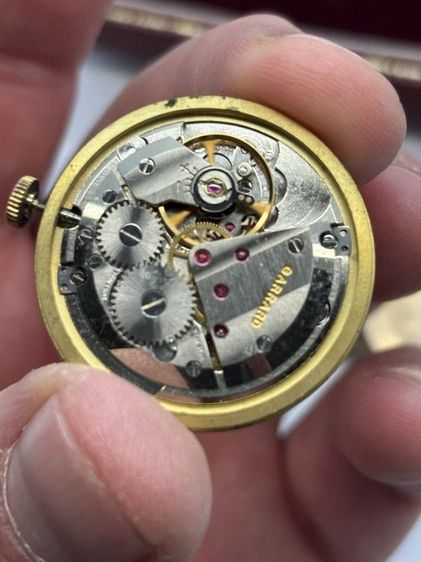 นาฬิกาวินเทจ แบรนด์ Gerrard ตัวเรือน ทองคำ 9K 375 ขนาด 32มม. ปี1972 รูปที่ 7