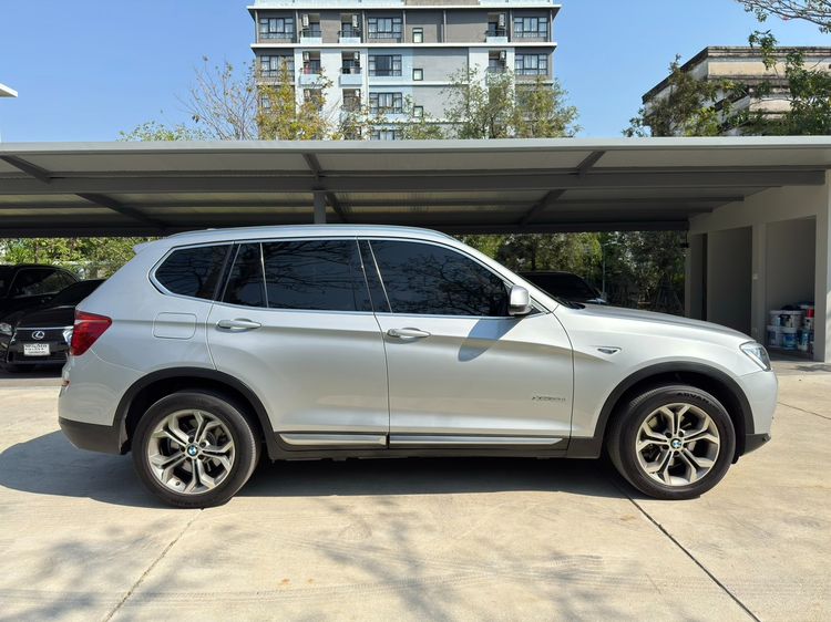 BMW X3 2015 2.0 xDrive20d Highline 4WD Utility-car ดีเซล เกียร์อัตโนมัติ เทา รูปที่ 2
