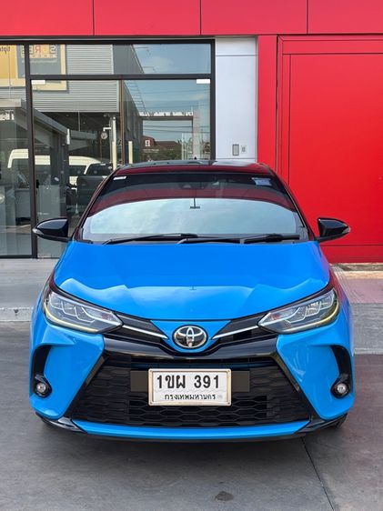Toyota Yaris 2020 1.2 Sport Premium Sedan เบนซิน ไม่ติดแก๊ส เกียร์อัตโนมัติ น้ำเงิน รูปที่ 3