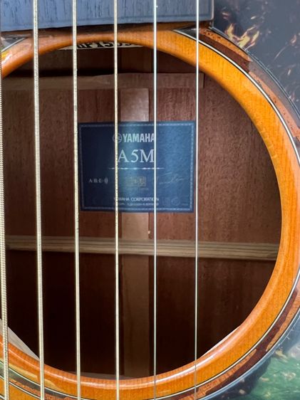 Guitar Yamaha A5M พร้อมเคส ตัวท้อป Made in Japan รูปที่ 4