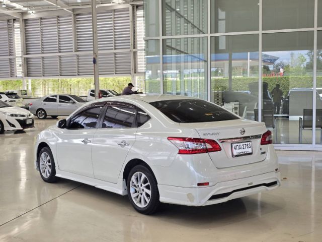 Nissan Sylphy 2014 1.6 V Sedan เบนซิน ไม่ติดแก๊ส เกียร์อัตโนมัติ ขาว รูปที่ 4