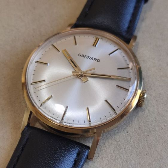 นาฬิกาวินเทจ แบรนด์ Gerrard ตัวเรือน ทองคำ 9K 375 ขนาด 33มม.. ปี1977 รูปที่ 3