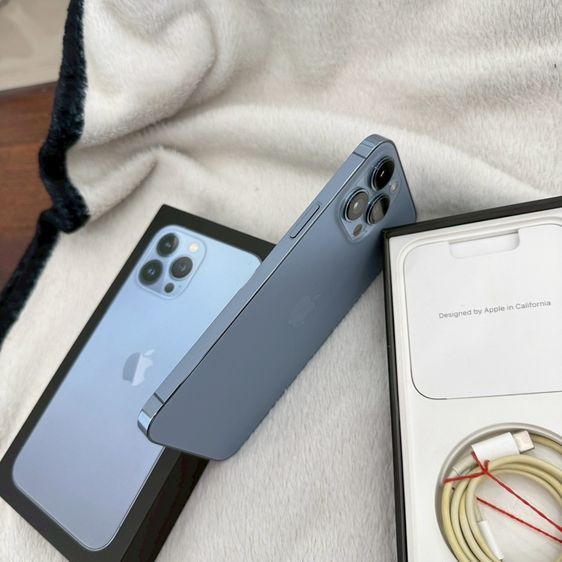 iPhone 13 pro max 256g สีฟ้า สภาพเดิมๆ รูปที่ 9
