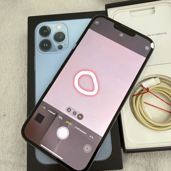 iPhone 13 pro max 256g สีฟ้า สภาพเดิมๆ รูปที่ 10