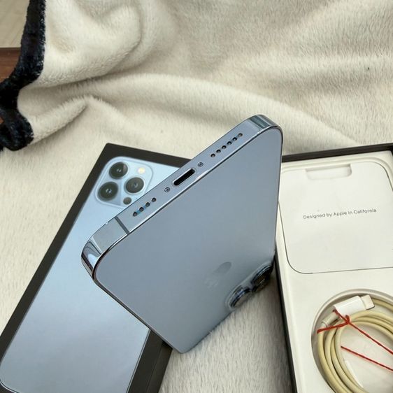 iPhone 13 pro max 256g สีฟ้า สภาพเดิมๆ รูปที่ 6