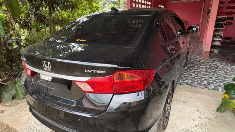 Honda City 2017 1.5 S i-VTEC Sedan เบนซิน ไม่ติดแก๊ส เกียร์อัตโนมัติ ดำ รูปที่ 3
