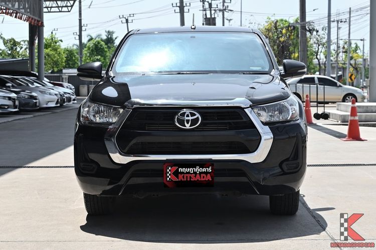 Toyota Hilux Revo 2021 2.4 Z Edition Entry Pickup ดีเซล ไม่ติดแก๊ส เกียร์อัตโนมัติ ดำ รูปที่ 2