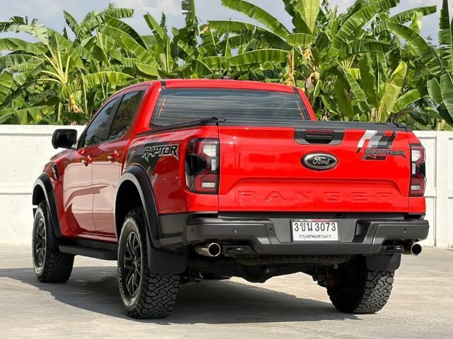 Ford Ranger 2022 Raptor 3.0 4WD เบนซิน เกียร์อัตโนมัติ ส้ม รูปที่ 2