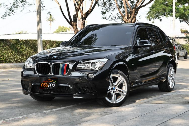 รถ BMW X1 2.0 sDrive20d M Sport สี ดำ