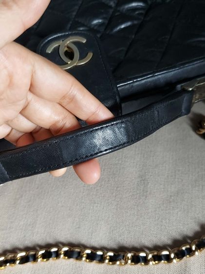 กระเป๋าถือ Chanel สีดำ ทรงดอกเตอร์ รูปที่ 7