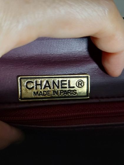 กระเป๋าถือ Chanel สีดำ ทรงดอกเตอร์ รูปที่ 14