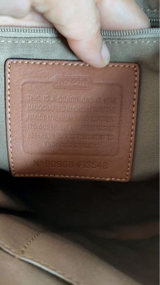 กระเป๋าถือ Coach ของแท้ รูปที่ 12