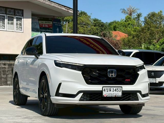 Honda CR-V 2023 2.0 eHEV RS 4WD เบนซิน เกียร์อัตโนมัติ ขาว รูปที่ 3