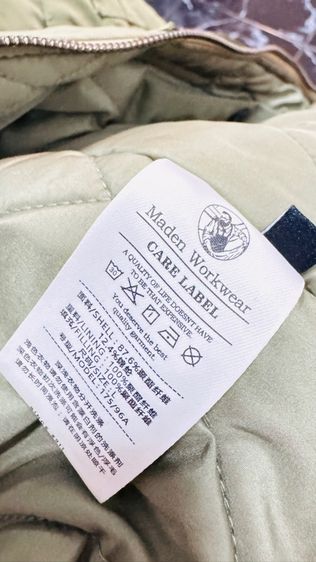 เสื้อแจ็คเก็ตนี้คือ Maden Workwear รุ่น MA-1 Flight Jacket  รูปที่ 3