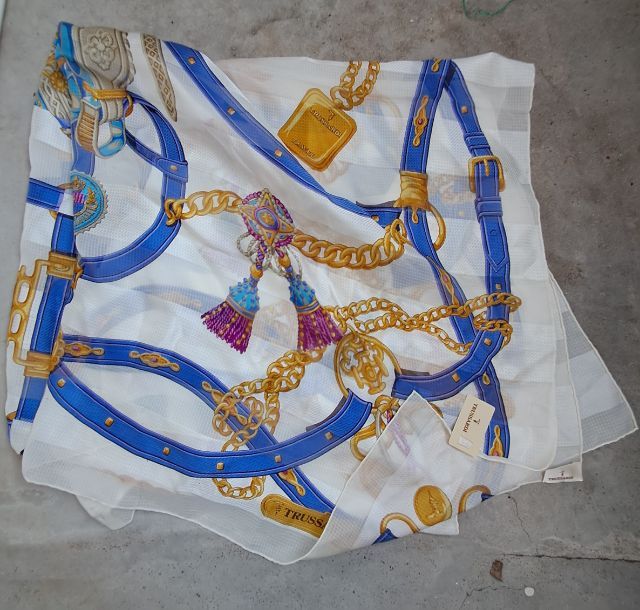 ผ้าพัน Trussardi งานนอก มือ1 รูปที่ 9