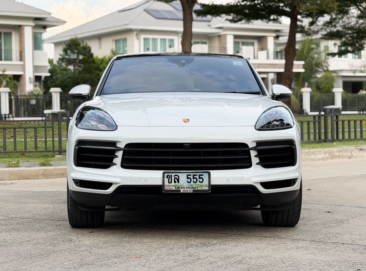Porsche Cayenne 2021 3.0 E-Hybrid Coupé 4WD Sedan ปลั๊กอินไฮบริด (PHEV) ไม่ติดแก๊ส เกียร์อัตโนมัติ ขาว รูปที่ 2