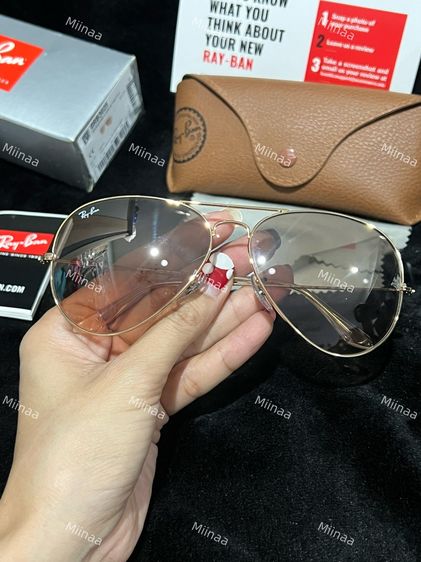 แว่นกันแดด RAY-BAN AVIATOR LARGE METAL- RB3025 (มือสอง ของแท้) รูปที่ 3