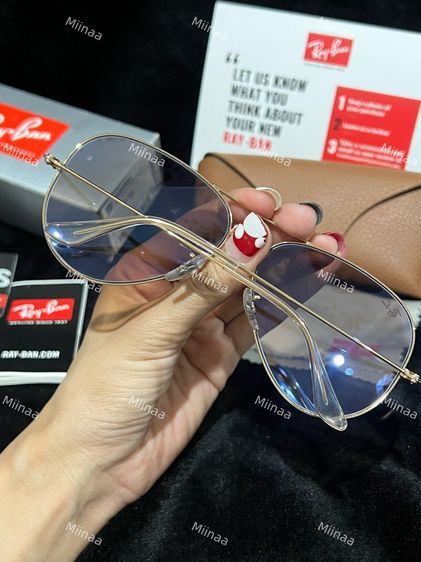 แว่นกันแดด RAY-BAN AVIATOR LARGE METAL- RB3025 (มือสอง ของแท้) รูปที่ 4
