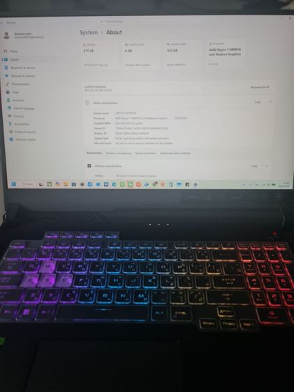 ASUS ROG STRIX G17 G713RC-HX032W (ECLIPSE GRAY) รูปที่ 5