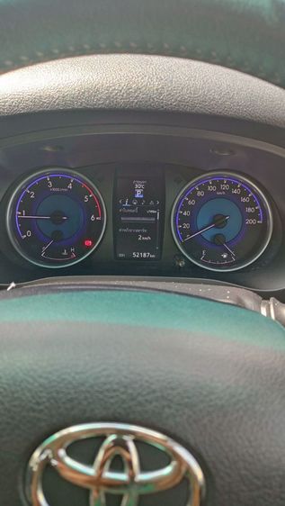 Toyota Hilux Revo 2017 Double Cab 2.8 High 4WD Pickup ดีเซล ไม่ติดแก๊ส เกียร์อัตโนมัติ ฟ้า รูปที่ 4