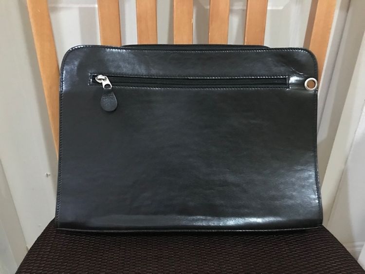 กระเป๋าหนังแท้ Ragazze ของแท้ สีดำ รูปที่ 3