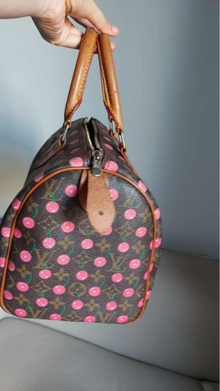 กระเป๋าถือหลุยส์หมอนลายเชอรี่ รูปที่ 3