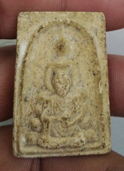 3067-พระสมเด็จโตพิมพ์พุทธซ้อน เนื้อผงเก่า หลังยันต์ รูปที่ 14