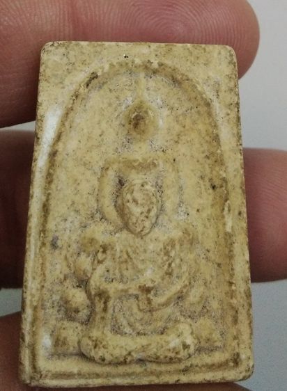 3067-พระสมเด็จโตพิมพ์พุทธซ้อน เนื้อผงเก่า หลังยันต์ รูปที่ 10