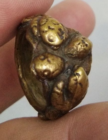 3070-แหวนนาคเกี้ยว เนื้อทองเหลืองหล่อ หลวงพ่ออิ่ม วัดหัวเขา ขนาดเส้นผ่าศูนย์กลางประมาณ 18 มม รูปที่ 18