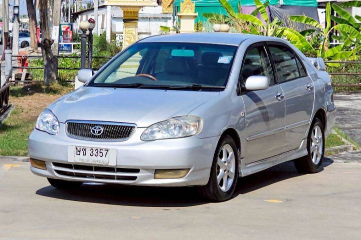 Toyota Altis 2003 1.8 G Sedan เบนซิน ไม่ติดแก๊ส เกียร์อัตโนมัติ บรอนซ์เงิน รูปที่ 4