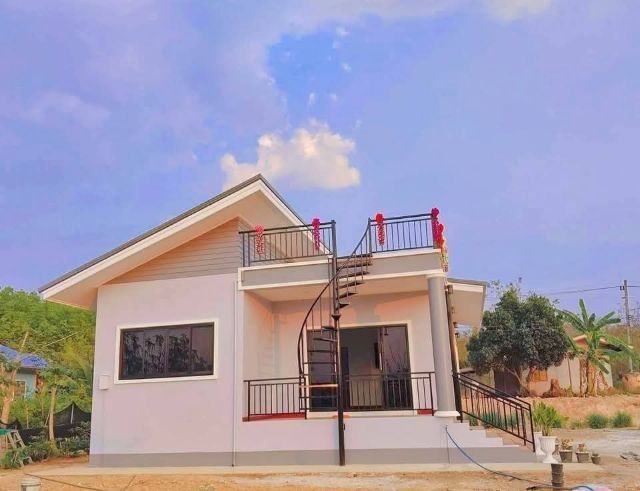 2023 📌ขายบ้านพร้อมที่ดินไม่รวมเฟอร์นิเจอร์🏡  ทำเลดีใกล้ตัวอำเภอโพนสัยเพียง2 กม.  📌พื้นที่โฉนด 2 แปลงติดกันรวม3 งาน ✅️เจ้าของบ้านขายเอง✅️ รูปที่ 2