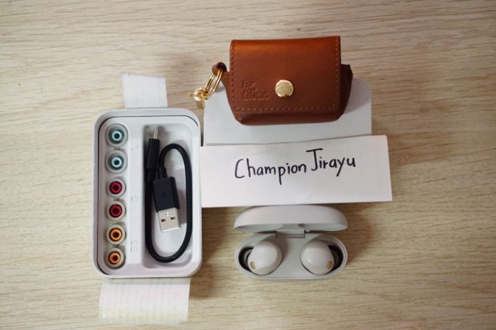 SONY WF-1000XM5 สีเทา จุก M เดิมไม่ผ่านการใช้งาน  รูปที่ 4